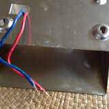 Pair of metal wall light