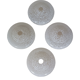 Set of 4 glass shades Clichy