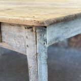 Ancient table in fir