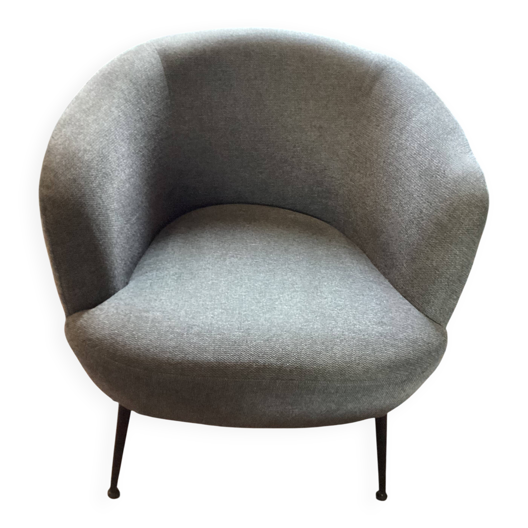 Grey armchair
