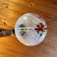 Chandelier, pendant light, vintage ceiling light, Space Age, Murano "Mazzega", 70s