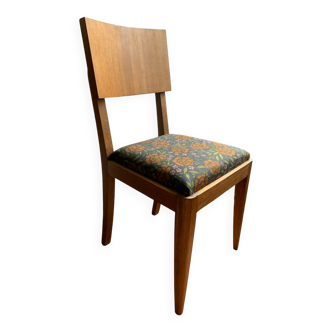 Chaise art déco retapissée à neuf