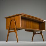 Mid-Century Danish Teak Desk by Svend Åge Madsen for Sigurd Hansen, 1950s