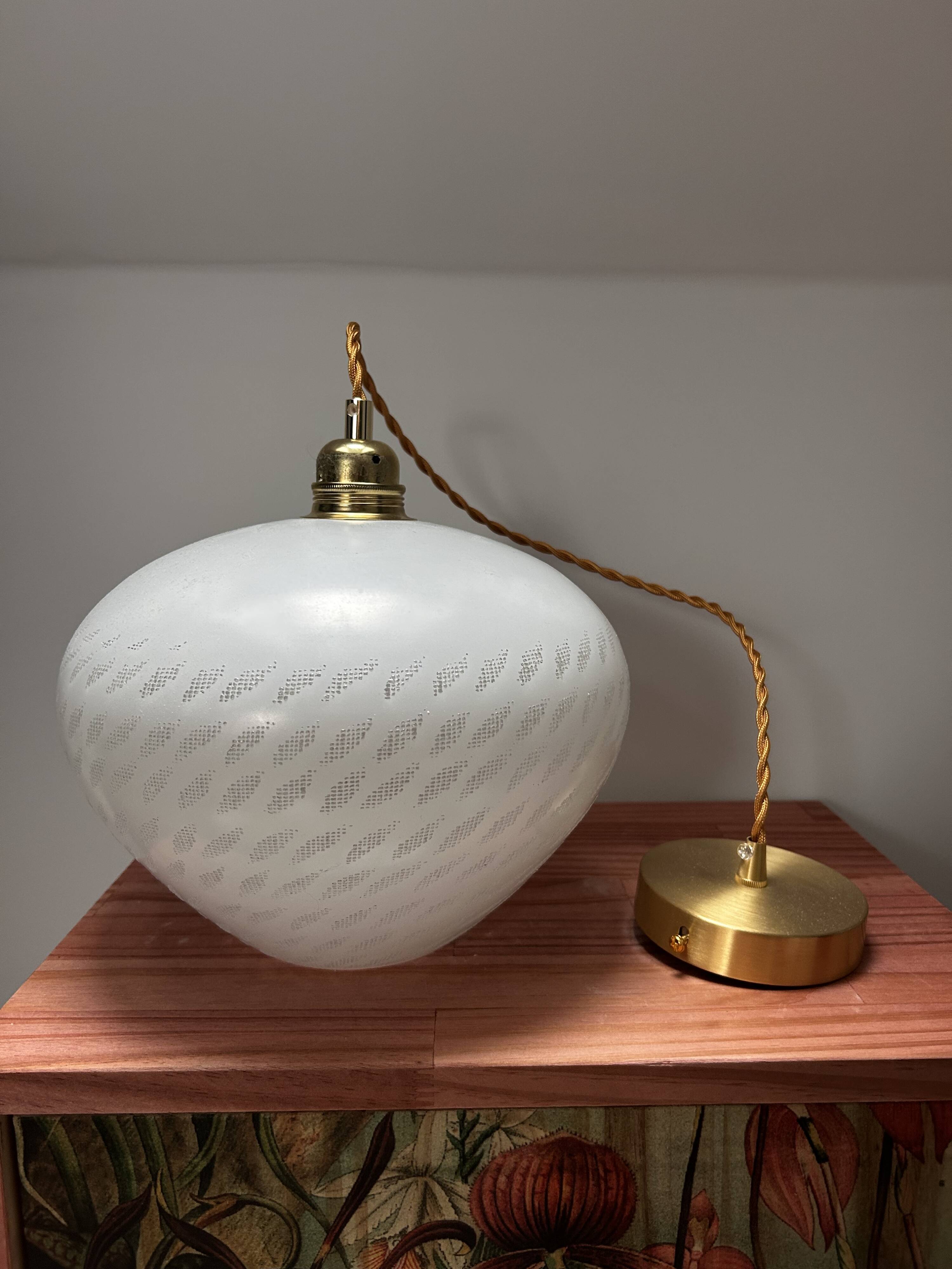 Vintage Scandinavian pendant light