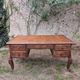 Minister's desk carved wooden cottage