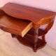 Serving console in mahogany style louis XV of Napoleon III period