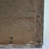 Old wooden mirror