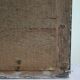 Old wooden mirror