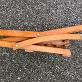 Folding wooden chair
