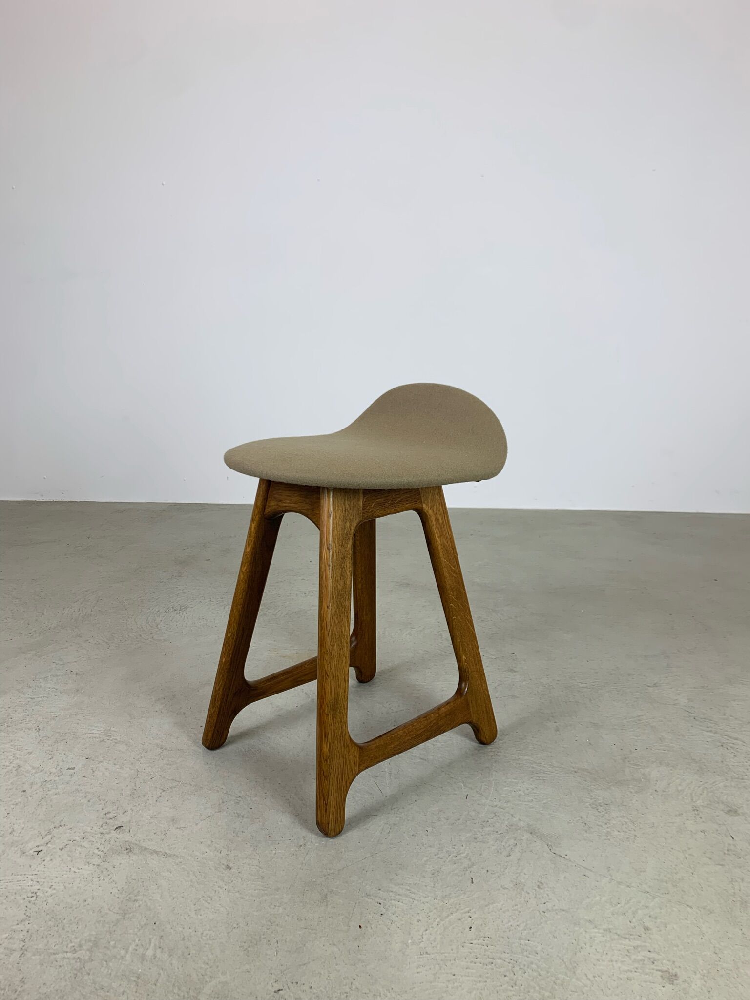 Pair of Danish Stools by Erik Buch for O.D. Mobler 1960s