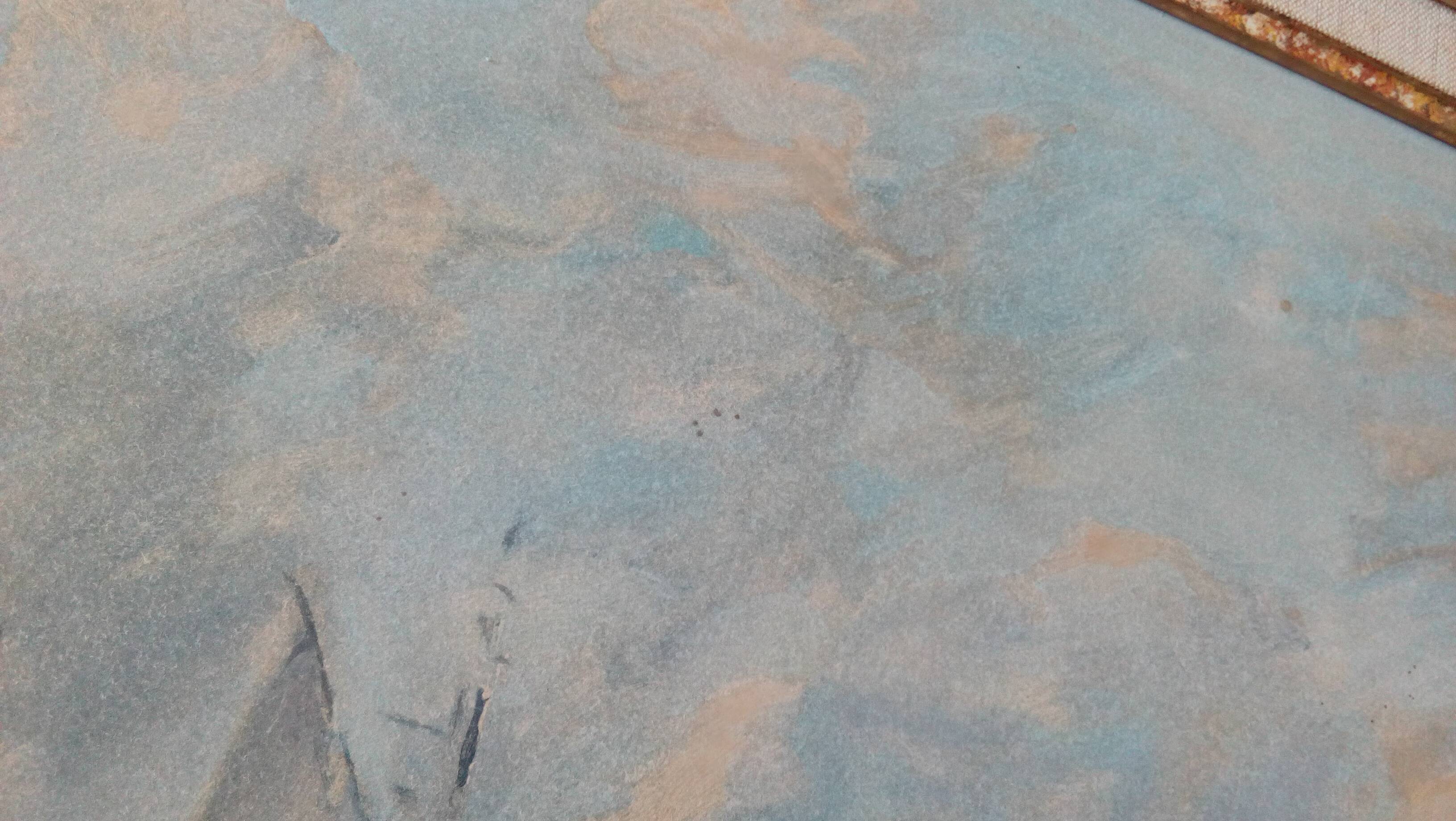 Marine lithograph reproduction table