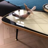 Tripod vintage coffee table