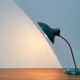 German green table lamp 6786 from the mid-century by Christian Dell for Kaiser Idell, 1960s.