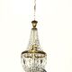 Grapevine balloon chandelier " hollywood regency " 50
