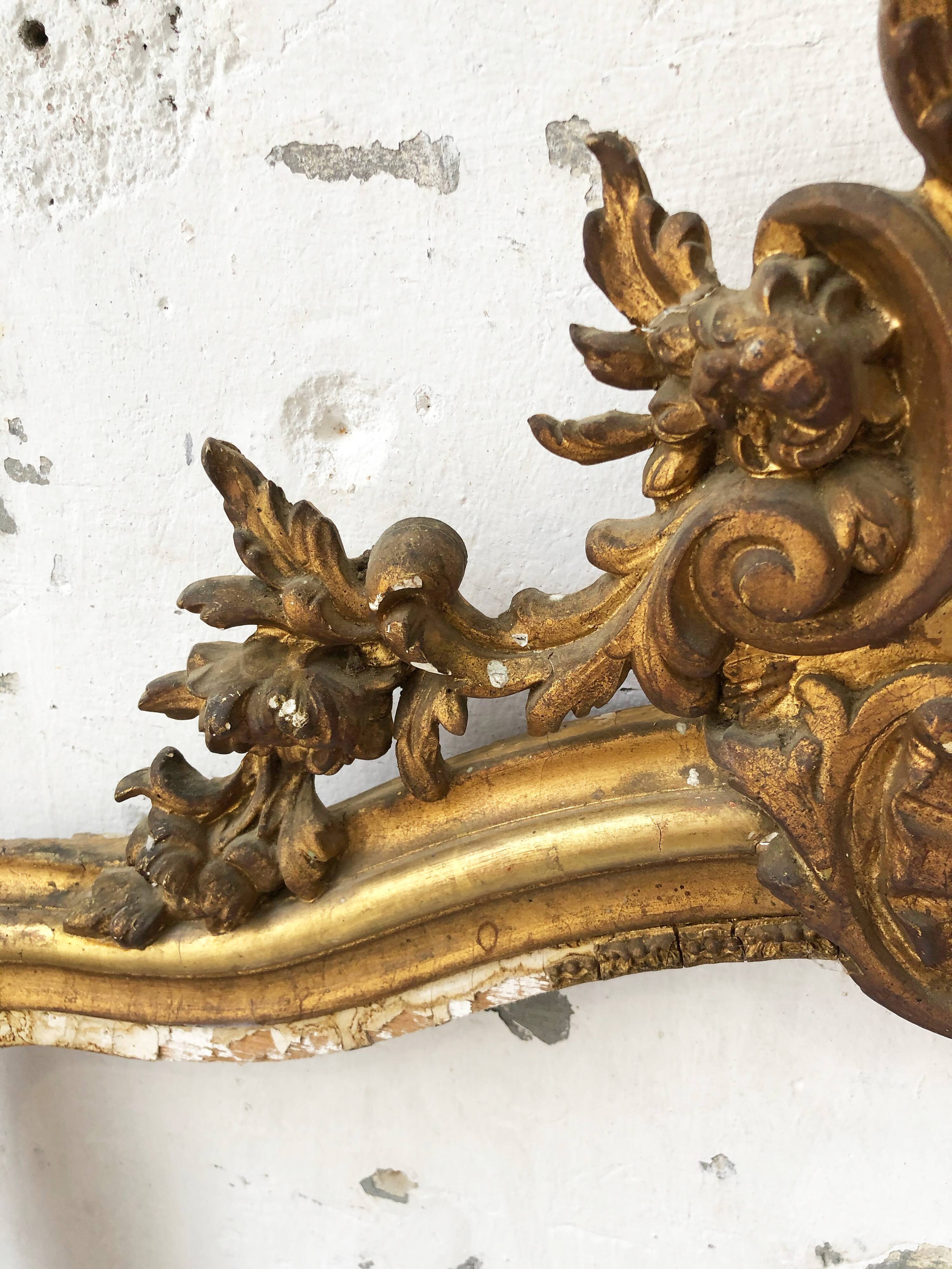 Louis XV Rock mirror frame