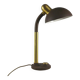 Grande lampe de bureau à col de cygne, design classique Hillebrand - années 1970