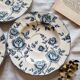 Trio of earthenware saucers