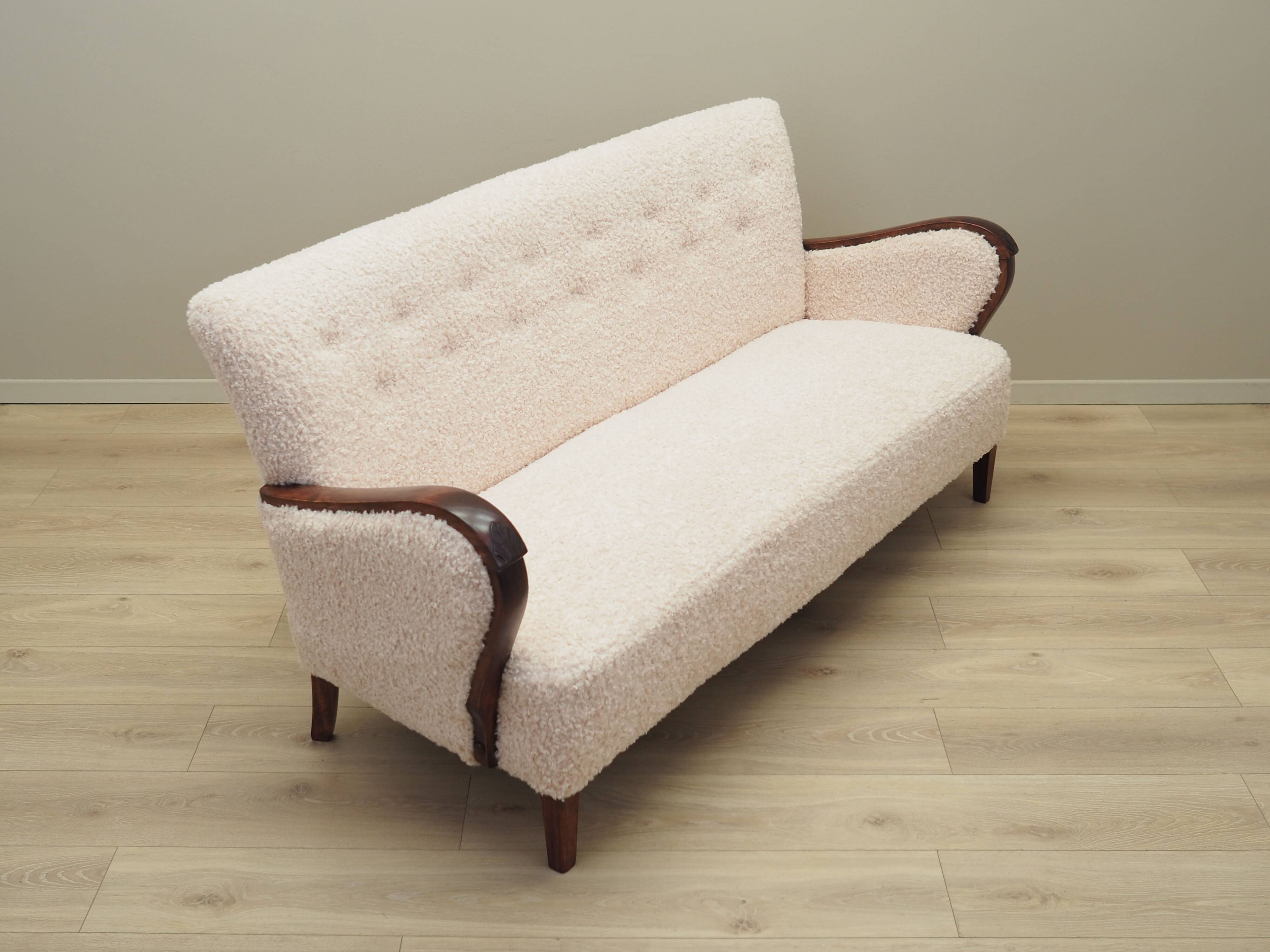 Beech sofa, Danish design, 1960s, production: Denmark
