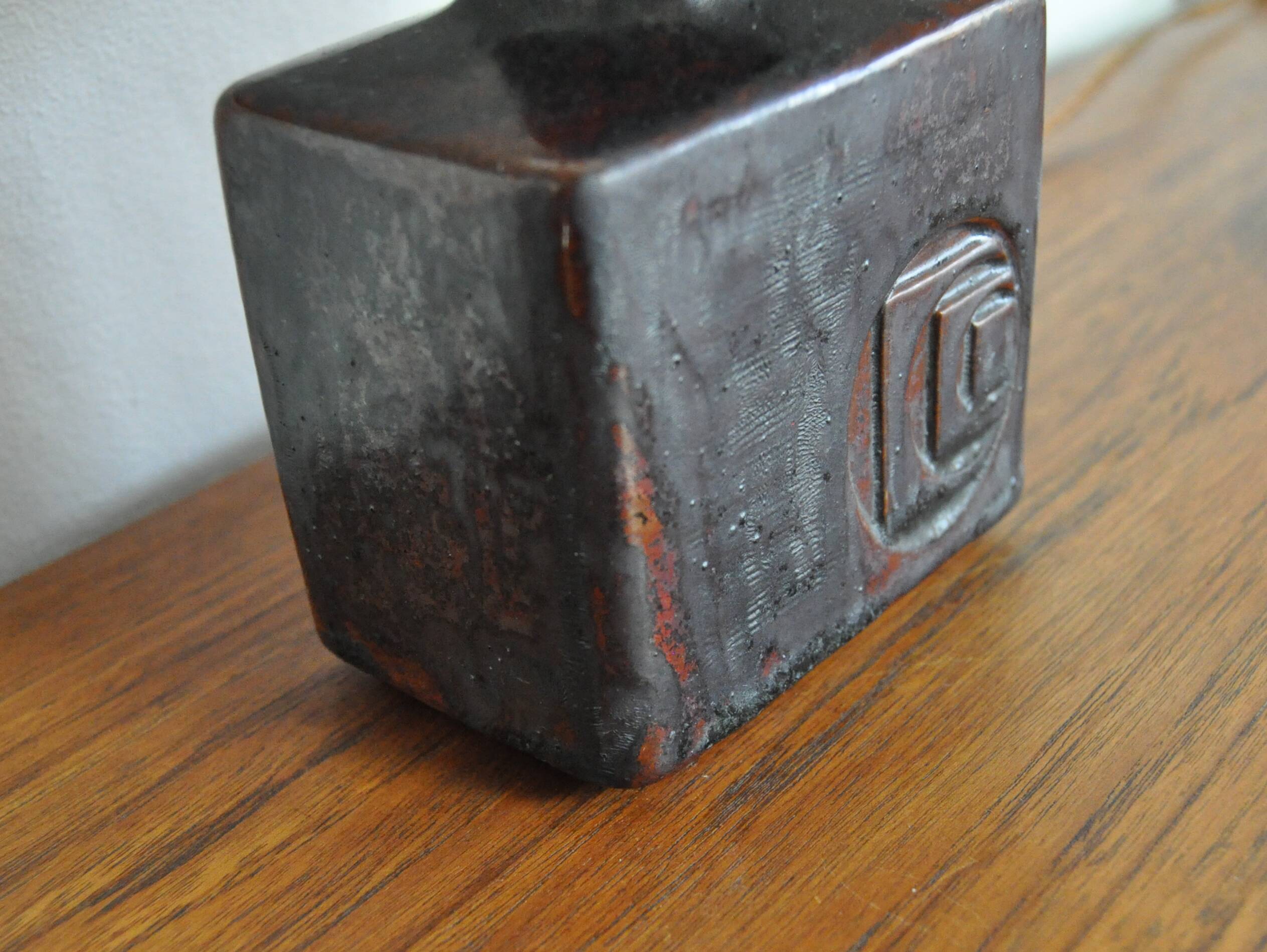 Glazed Stoneware Table Lamp by Desiree Stentøj, Denmark