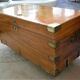 Navy officer's trunk in camphrier