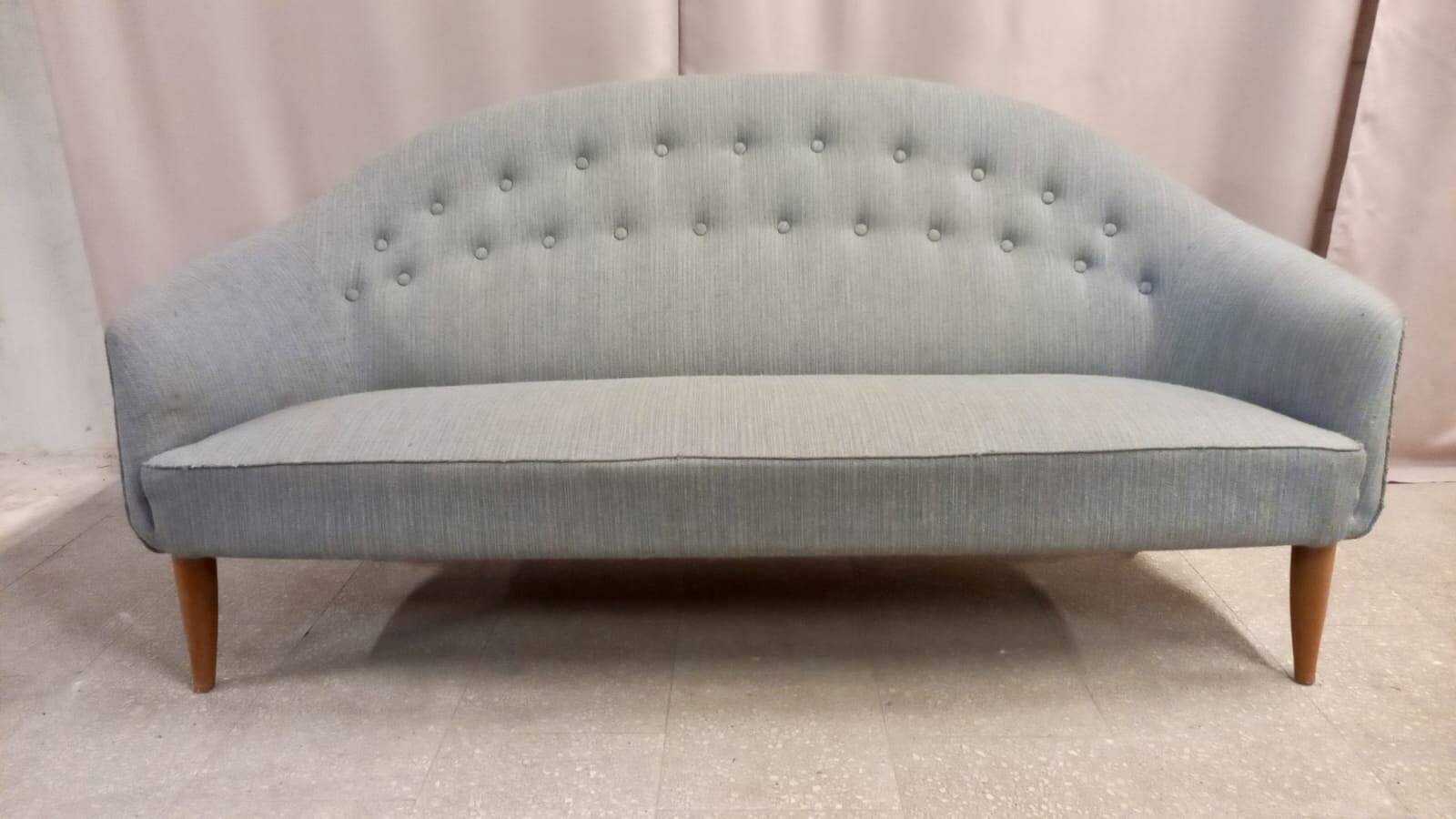 Swedish vintage Paradise sofa designed by Kerstin Hörlin-Holmquist , produced by Nordiska Kompaniet,