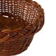 Panière rustique vintage en rotin tressé