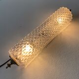 Old large glass wall lamp moulɠvintage 45 cm