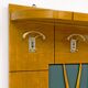 Porte-manteau en érable Art Déco italien dans le style de Paolo Buffa des années 1950