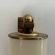Art Deco wall lights in opaline glass and brass, 1940s, Germany