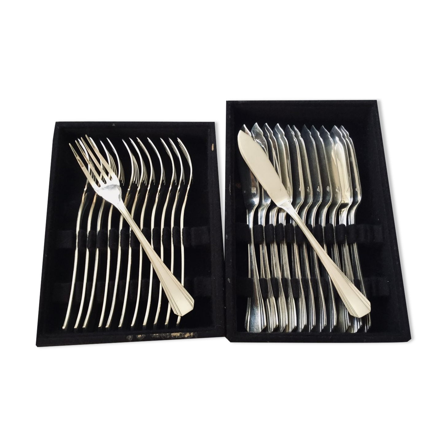 24 cutlery at poisson christofle boréal