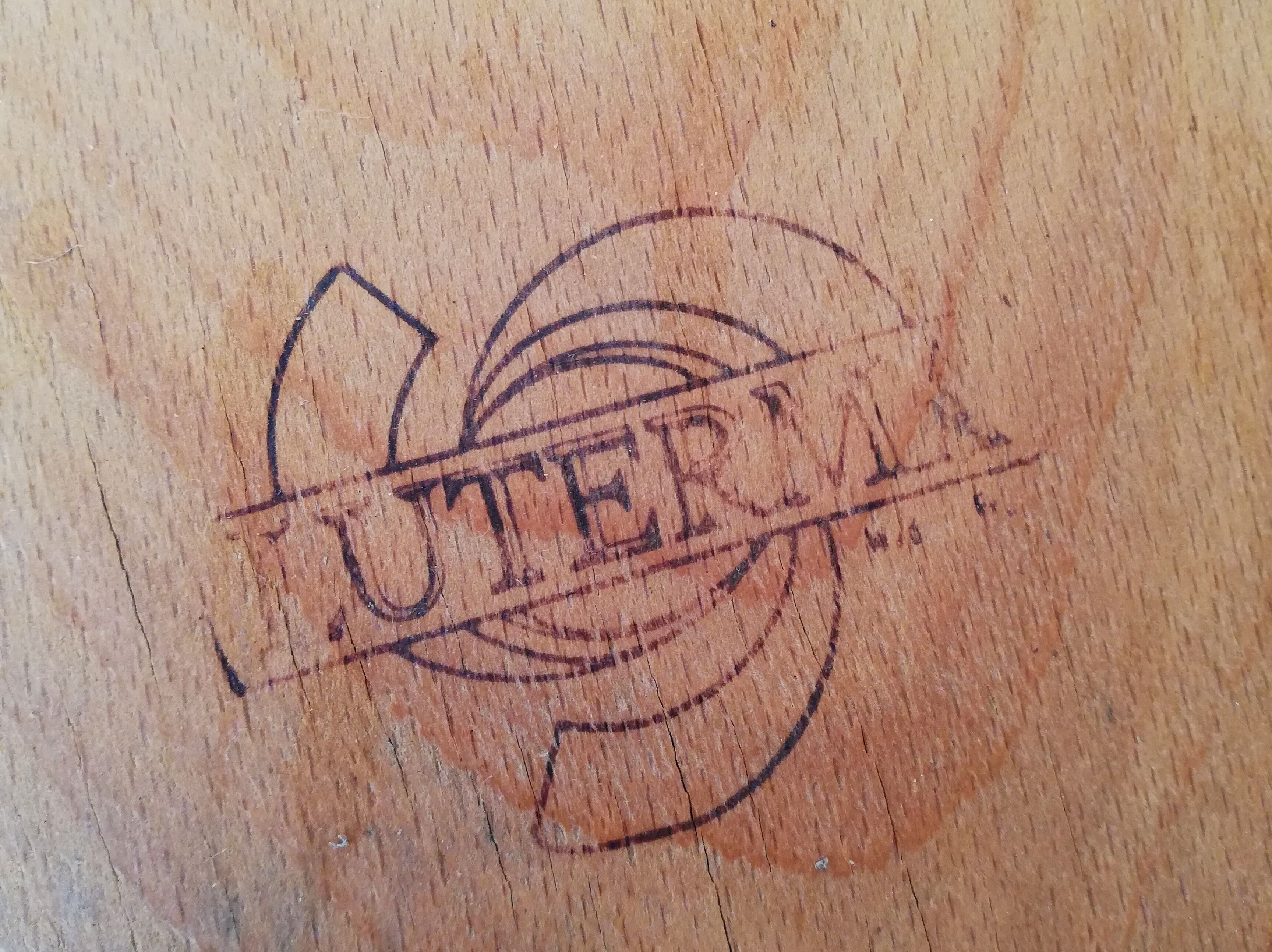 Suite of 6 chairs bistro Luterma for Stella