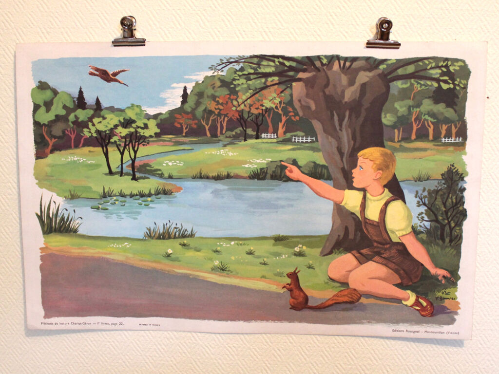 Rossignol school elocution poster