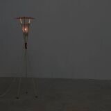 1950's Dutch tripod floor lamp