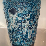 Vintage ceramic pot cache Fat Lava 60s