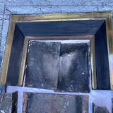 Marble fireplace