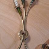 Art Deco wall light duo