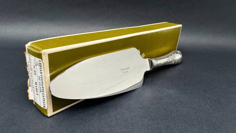Cutting or cake knife No. 59 Christofle Marly as new