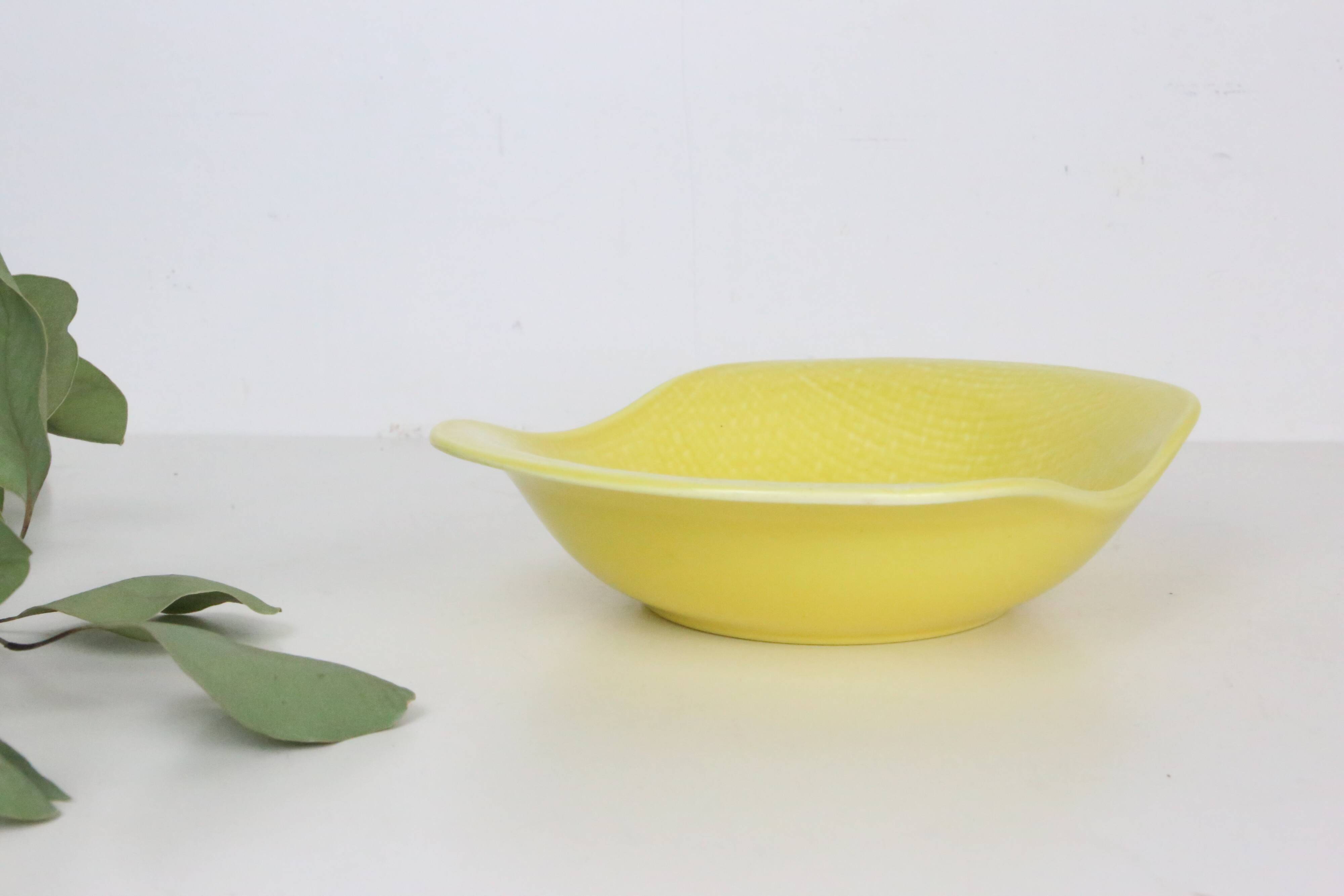 Salins ceramic bowl, 70', French manufacture