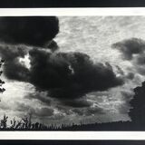 Rosine nusimovici, untitled (cloud i), c 1980. black and white silver print