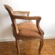 Pair of Louis XV style convertible armchairs