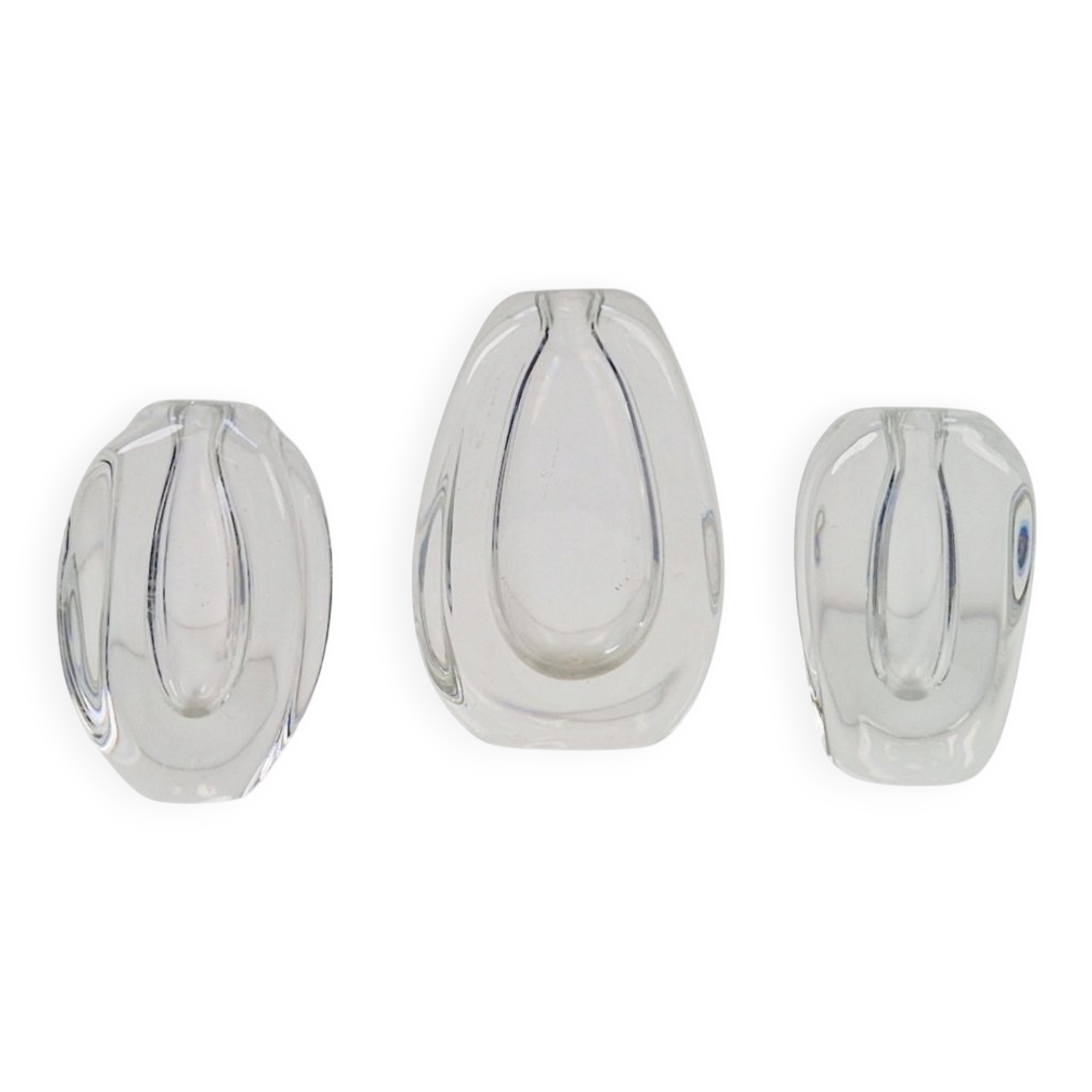 Vintage Scandinavian Glasses, 1960s, Set of 3