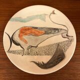 Vallauris Ceramic Plate