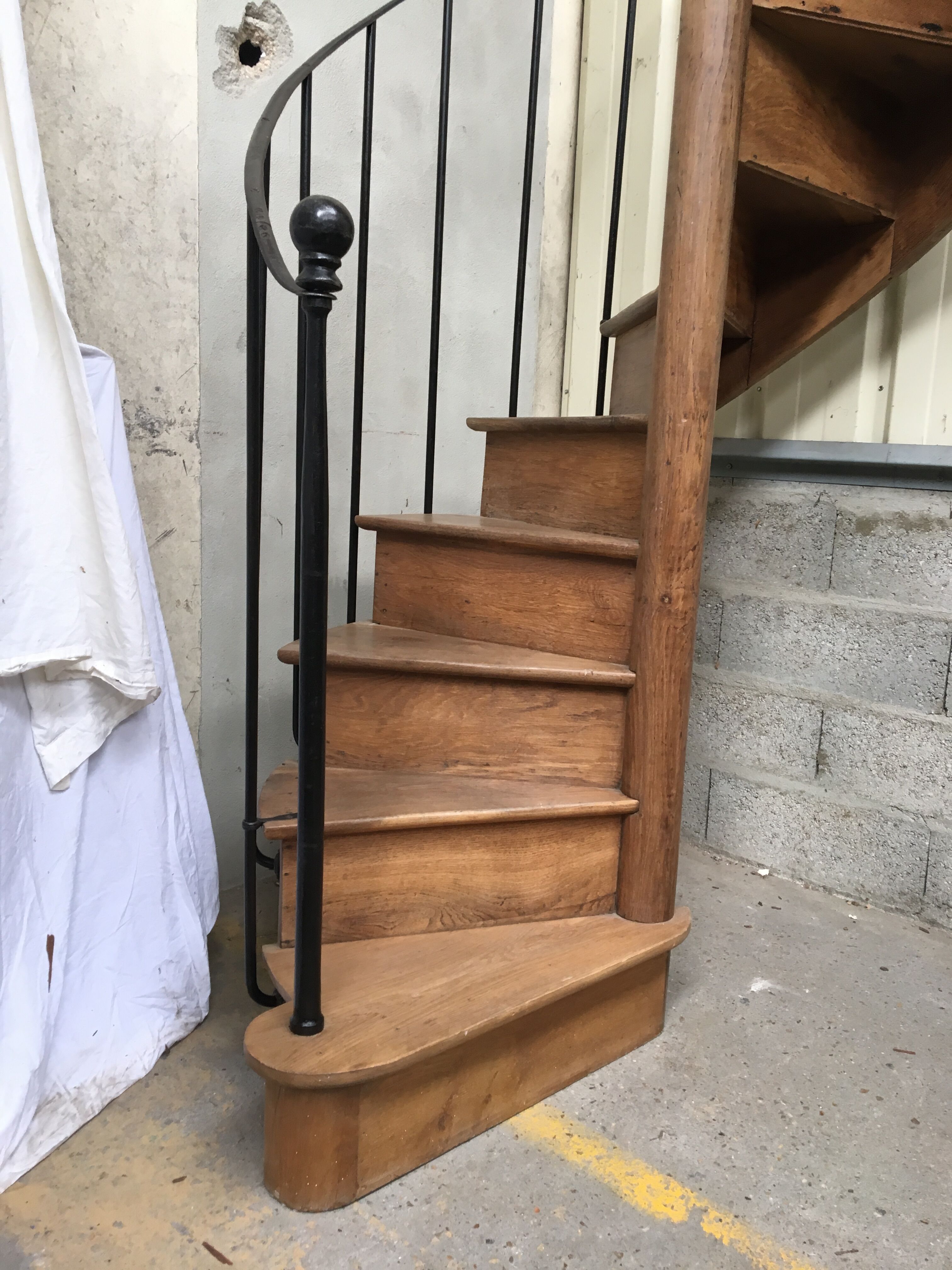 Old spiral staircase 1920