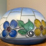 Opaline lampshade from the Art Deco period circa 1920