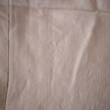 Monogrammed old sheet