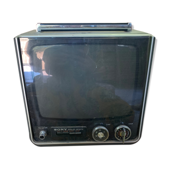 Télévision vintage Sony solid state