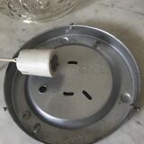 Glass ceiling light circa 1960