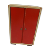 Vintage doll cabinet