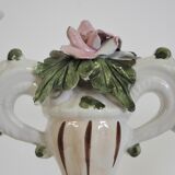Bassano ceramic candelabra, 1970s, set of 2