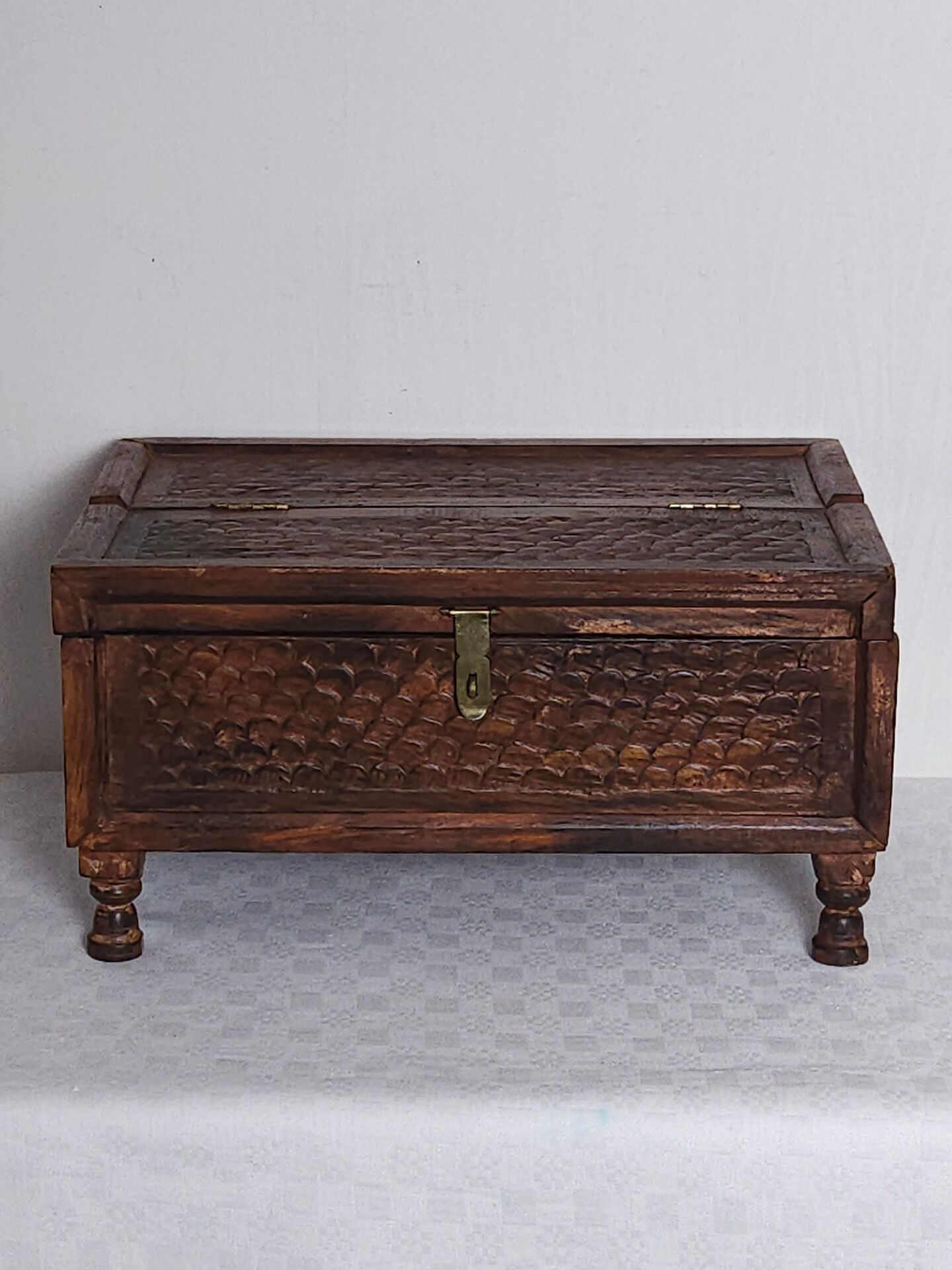 Antique wooden box